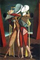 hector and andromache 1912 Giorgio de Chirico Metaphysical surrealism